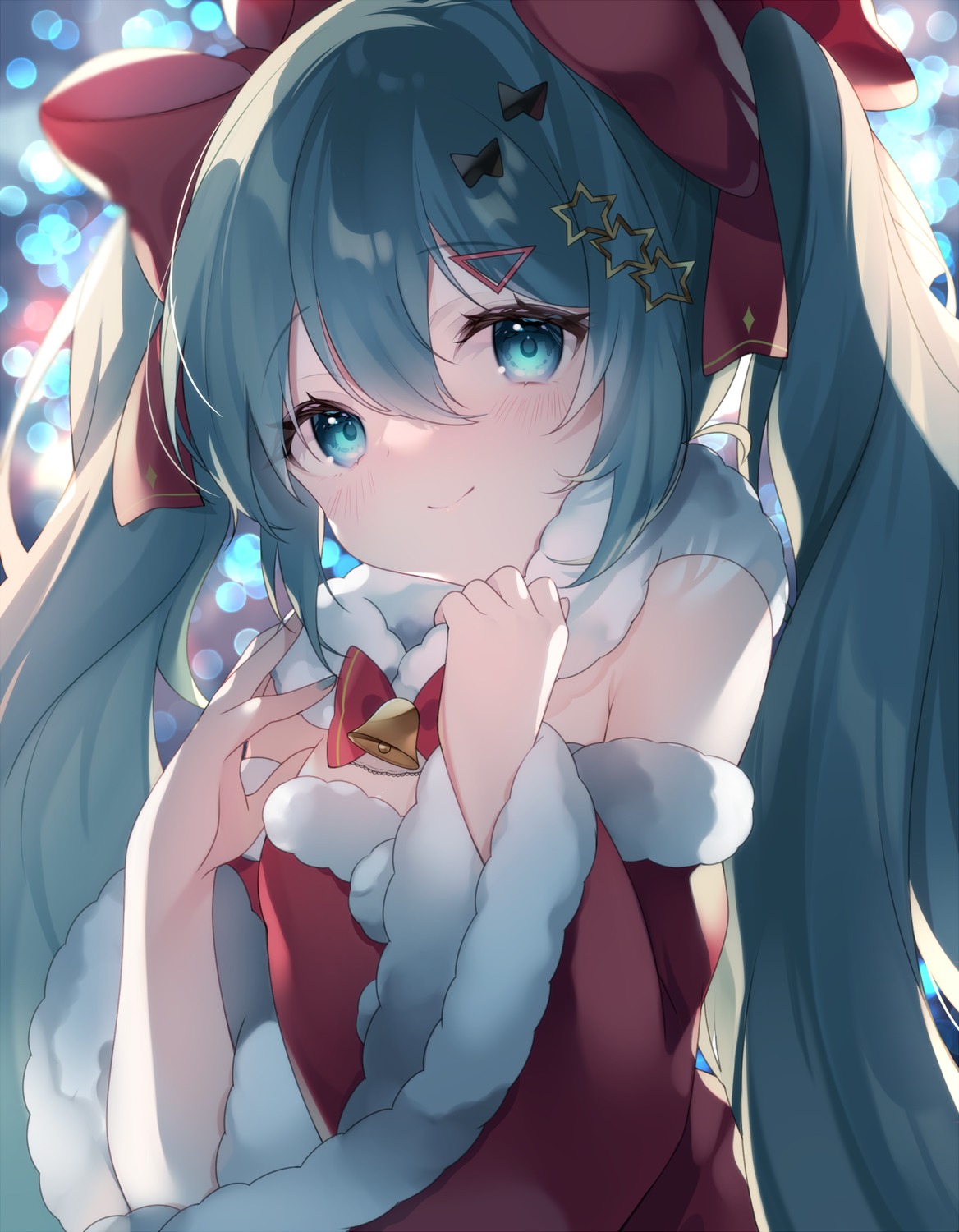 Yuni Irohasuiroiro Vocaloid Hatsune Miku Christmas 1048919 Yande Re